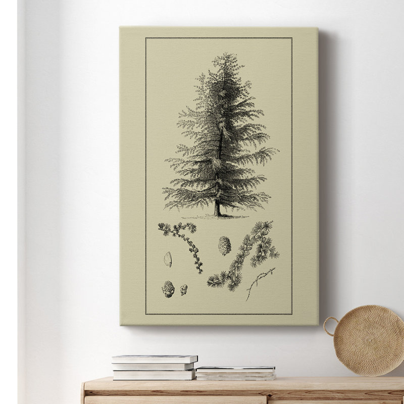 " Arbour Study VI " Painting Print, 18" H x 12" W x 1.5" D