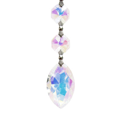 7'' Crystal Hanging Figurine Ornament