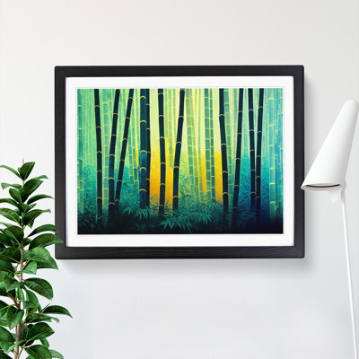 Colourful Bamboo Forest Vol.4 - Framed Print