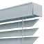 Premium Faux Wood Venetian Blinds - Waterproof PVC Window Blinds with Corded Light & Privacy Control for Kitchen, Bathroom & Bedroom-538424697-538424688