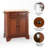 Hedon Wood Kitchen Cart-436210853