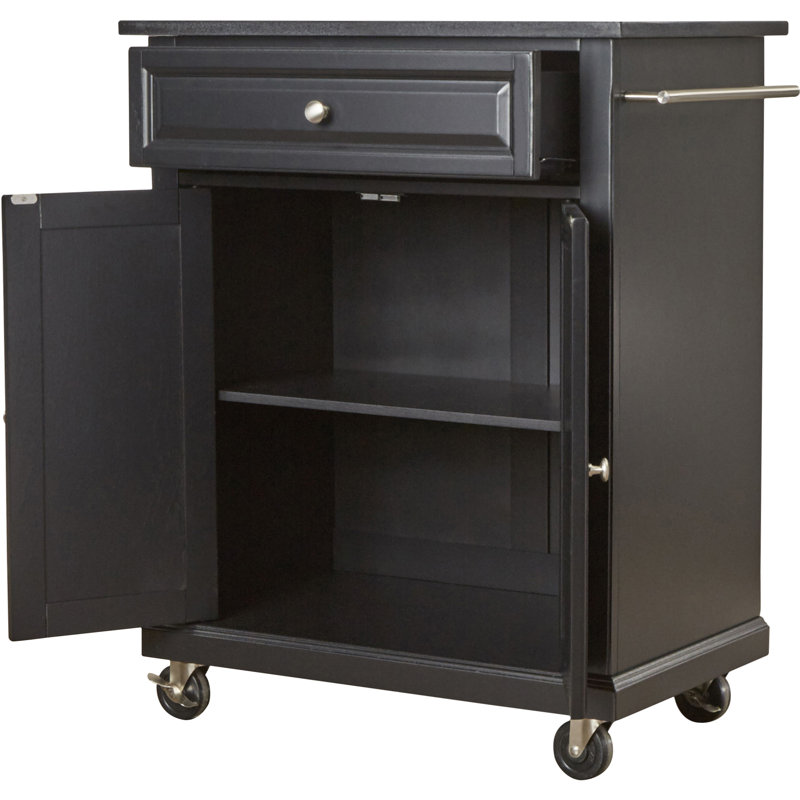 Hedon Kitchen Cart, Black