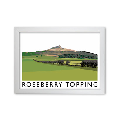 Roseberry Topping by Richard O'Neill - Single Picture Frame Print