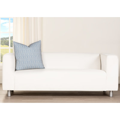 Coussin décoratif à rayures cinétiques