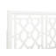 Tête de lit blanche très grand, fabriquée en bois de peuplier, 3 hauteurs ajustables, compatible avec des cadres de lit en métal standard, convient à une tête de lit très variée à détails décoratifs - très grand, fabriquée en bois robuste-2134107516