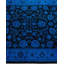 Tapis bleu noué à la main Weirsky - One-of-a-Kind Weirsky