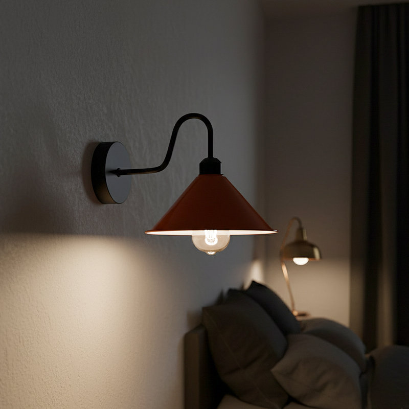 Armed Sconce, Orange