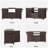 K&K 66.5" Outdoor Kitchen Island For Big Green Egg Grills-122276345