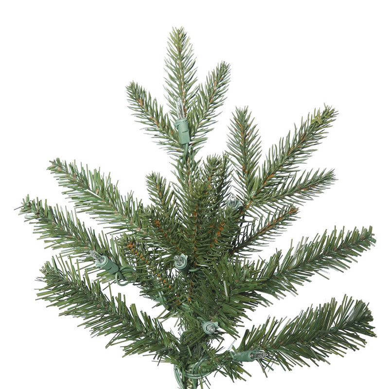 Sapin de noël artificiel vert 6,5 pi avec support