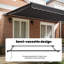 VidaXL Polyester Cover Retractable Patio Awning-125829378-125829382