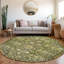 Tapis olive intérieur / extérieur lavable à la machine Xhevrie-292154410