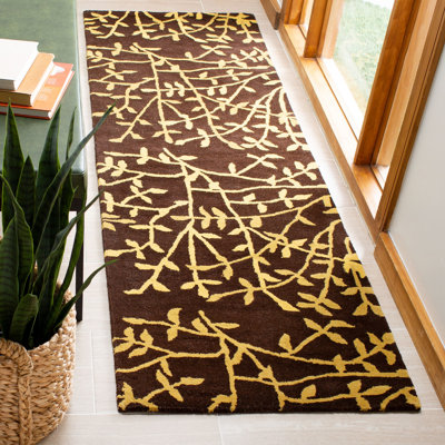 Avayah Soho Hand Tufted Wool And Viscose Floral Rug