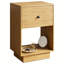 30.3cm W Manufactured Wood Bedside Table