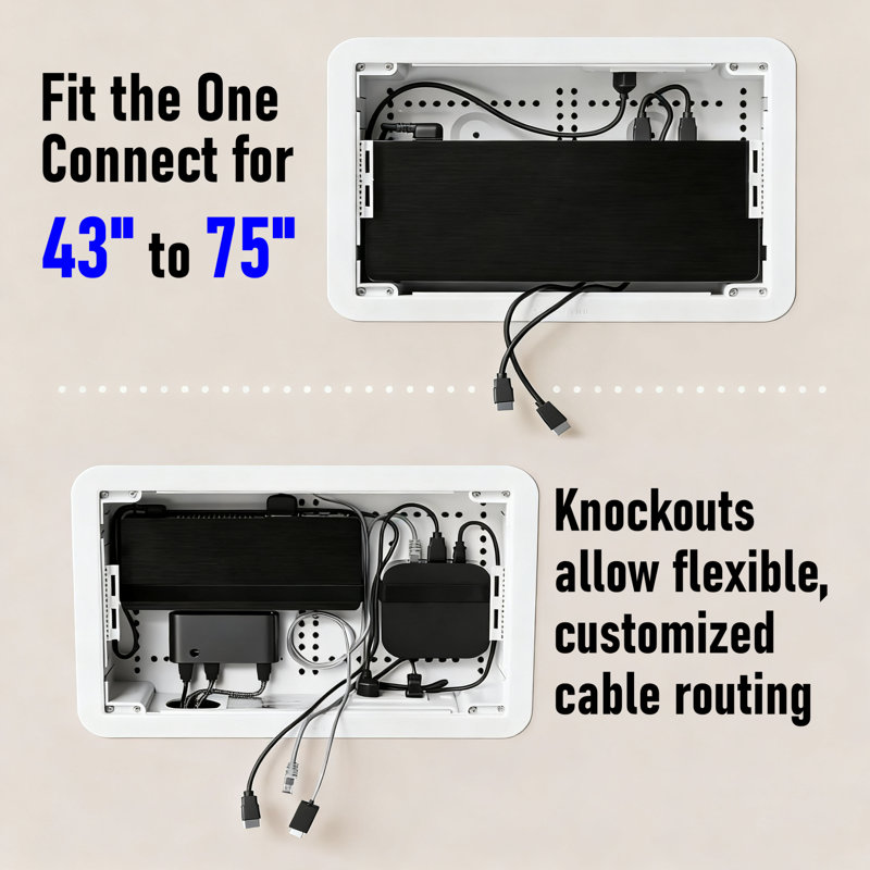 9-In-Wall TV Media Box