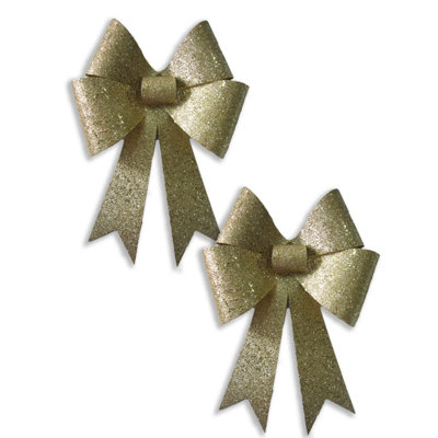 18" Glitter Bow