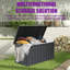 Boîte de rangement en métal pour l'extérieur et l'intérieur Gallons-104598013-104598011