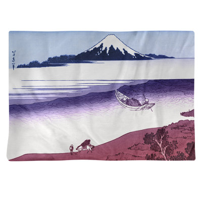 Napperon Katsushika Hokusai Tama dans la province de Musashi