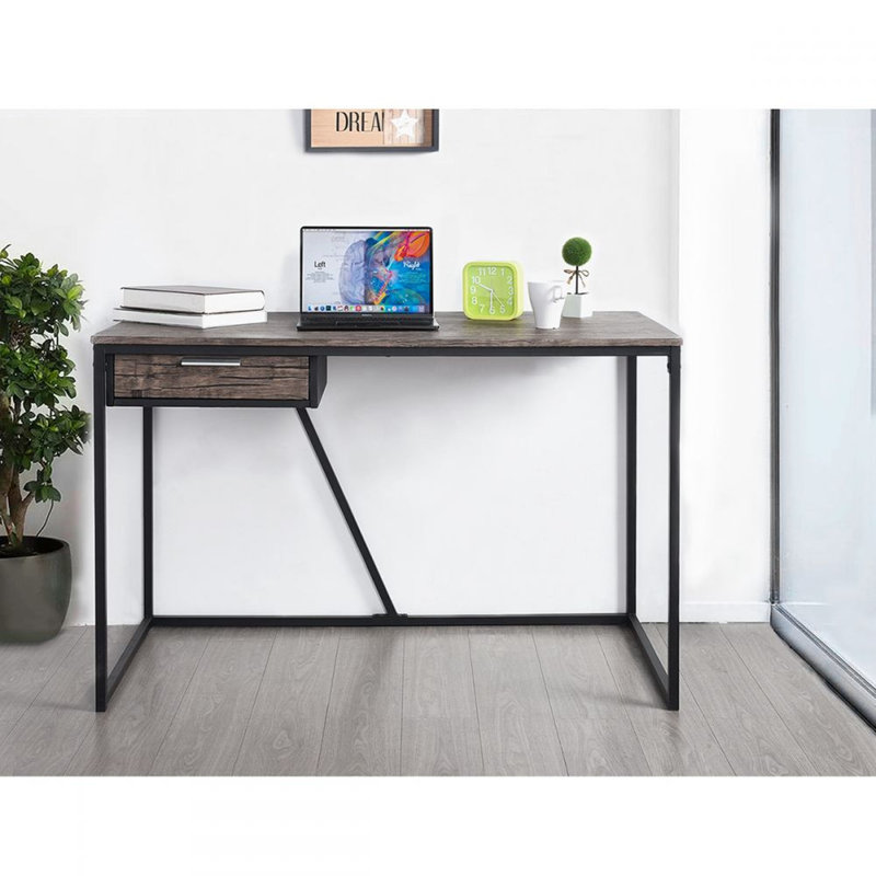 Metal Base Writing Desk