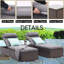 Trois ensembles de chaises longues de patio-963621151