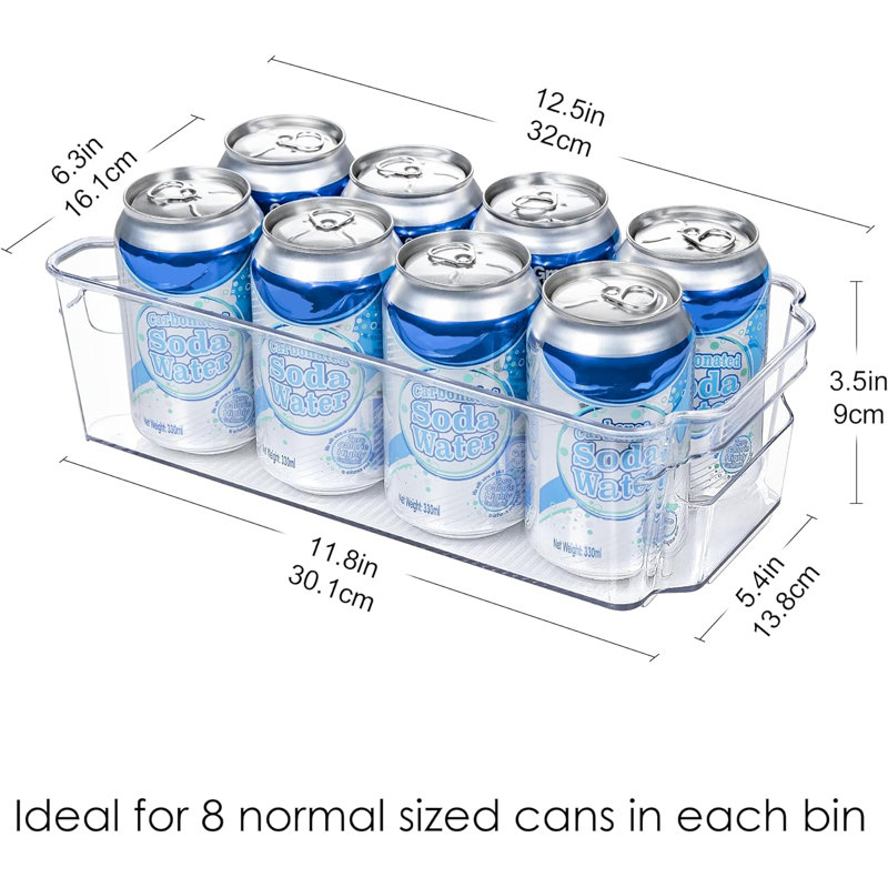 Dynelle Refrigerator Organizer Bins