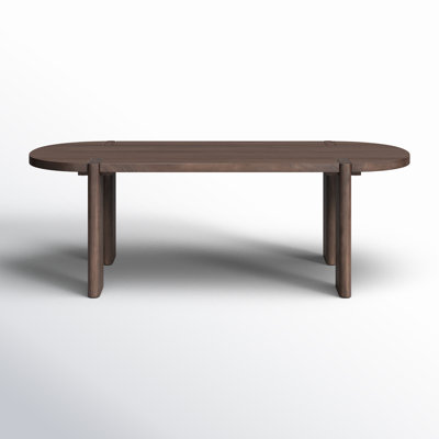 Katia 91" Solid Wood Dining Table