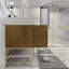 Glasgow 59'' Double Bathroom Vanity with Acrylic Top-486559237
