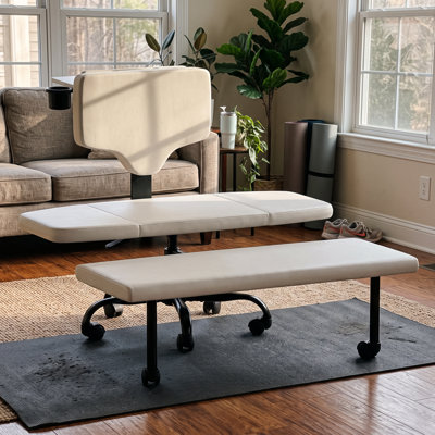 Ergonomic Multi-Posture Cross-Legged Office Chair with Adjustable Height, Lumbar Support, 360° Swivel and Rolling Footrest