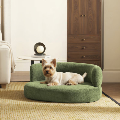 Canapé-lit courbé pour chien Shep