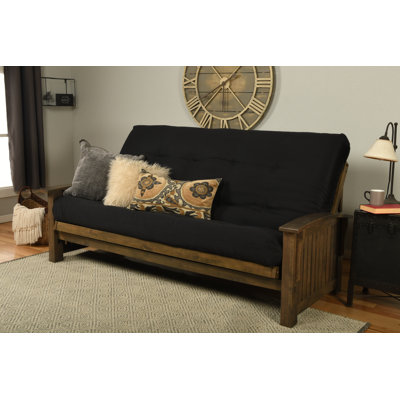 Stratford Queen 87'' Upholstered Futon And Mattress