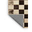Tapis beige à carreaux lavable à la machine-1450396394