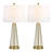 Donnybrook 27" Modern Glam Iron Table Lamp with 3-Way Dimmable Lighting-2036203708