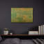 «Sunrise» par Claude Monet, art mural en métal doré, 16 po x 12 po-134373379