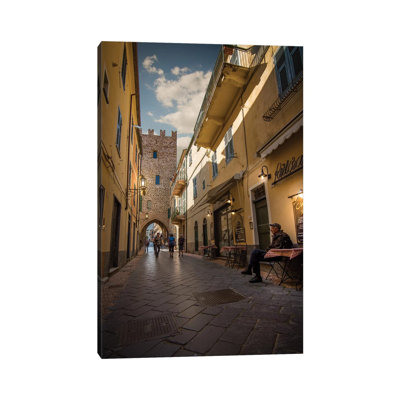 Noli, Liguria, Italy by Enzo Romano - Print on Canvas