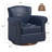 Genuine Leather Wingback Swivel Chair-150645434