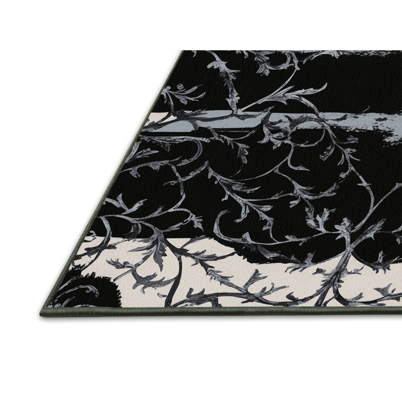 Tapis en dentelle Lunar, Rond 7 pi