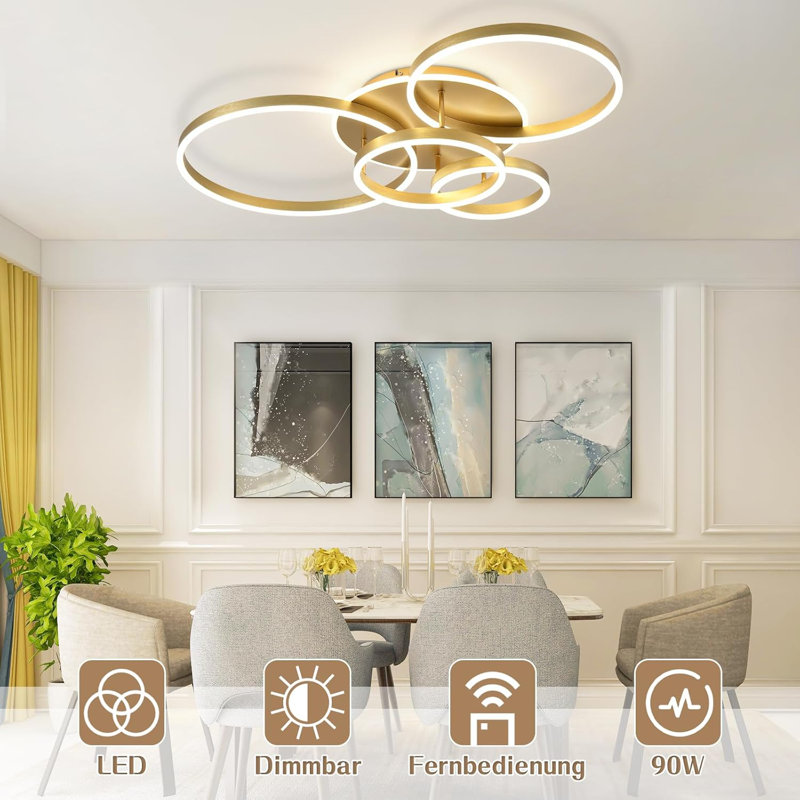 LED Semi Flush Mount