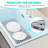 1 PCS Silicone Kitchen Sink Protector Mat, Non-Slip Folding Sink Liner With Drain Holes, DIY Cuttable Farmhouse Sink Mat For Stainless Steel Porcelain Sink