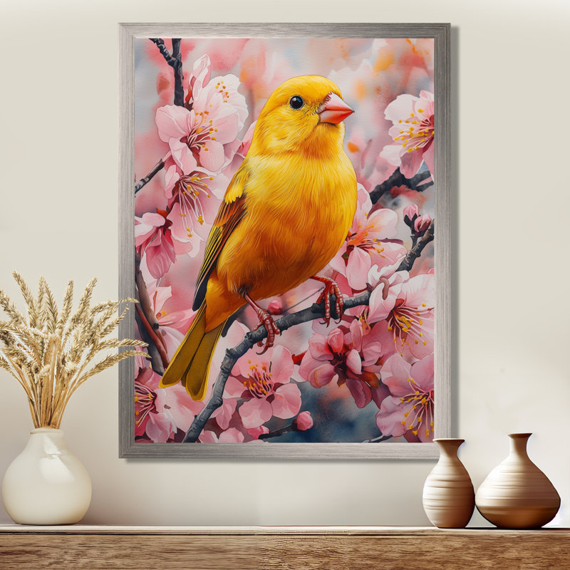 Filey - Animals Wall Art Living Room, Argent argent, H 40 po x l 30 po, Picture Framed