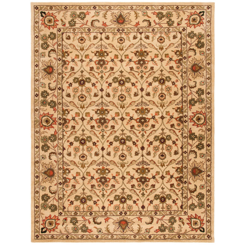 Dunbar Hand Tufted Wool Oriental Rug, Rectangle 4' x 6'