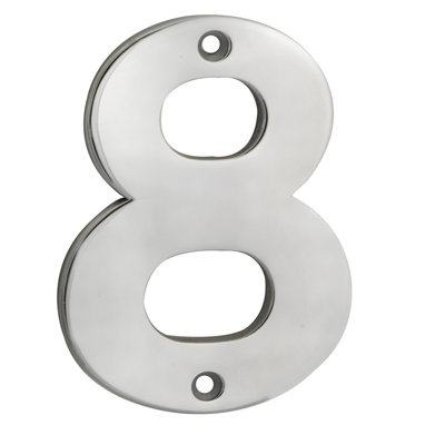 Dollis 10cm H Stainless Steel House Number