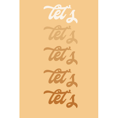 Let's Party I by Anna Hambly - Wrapped Canvas Print