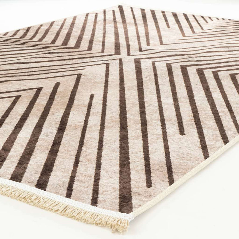 Tapis de salon Alfa Rich Honorae, Rectangle 4 pi 11 po x 7 pi 6 po
