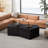 Irregular Pentagon Nesting Coffee Table Set, Geometric Coffee Table Set, Side Table Set-1078460337