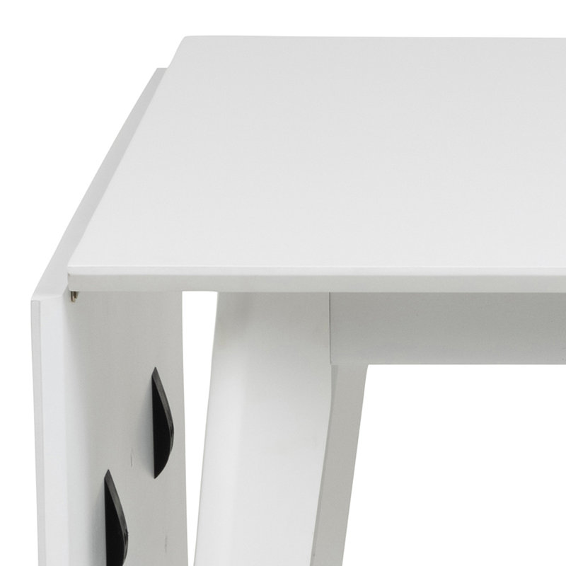 2 - Person Dining Set, White, White, White