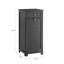 Lyonsdale Wood Cabinet Laundry Hamper with Handles-950118110