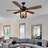 Rustic Ceiling Fan With Light Industrial Ceiling Fan Harbor Breeze Ceiling Fan