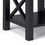 Moderne - Table de bout - Noir-119367803