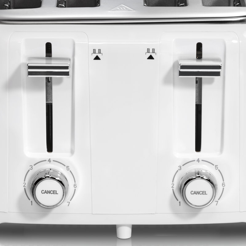 Hamilton Beach 4 Slice Toaster, White