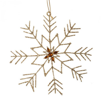 16cm Metal Astrology & Stars Holiday Shaped Ornament