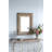 30X2x39" Rectangle Wall Accent Mirror With Distressed Wood Frame